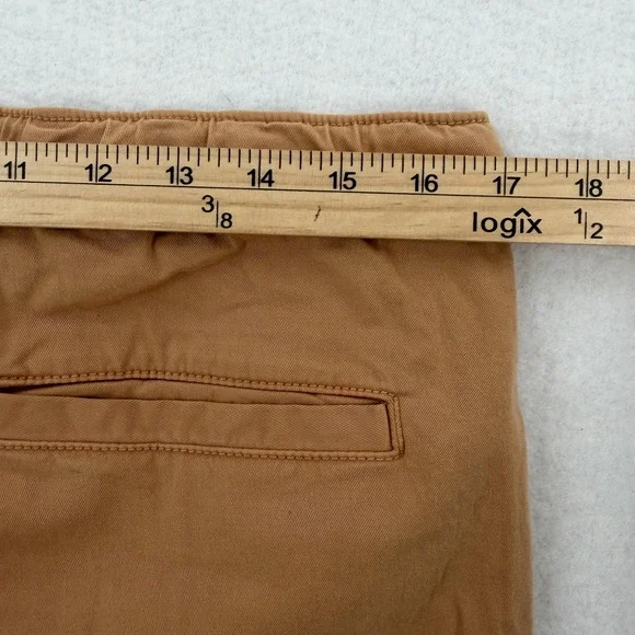 Treasure & Bond‎ Pants Youth XXL 18/20 Tan Chino Jogger Elastic Waist Drawstring - Picture 6 of 7